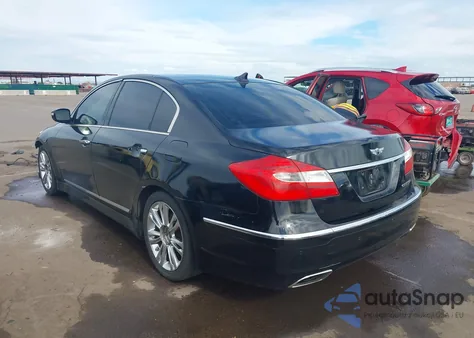 2012 Hyundai Genesis 4.6 z USA, uszkodzony, nr VIN KMHGC4DF4CU166929